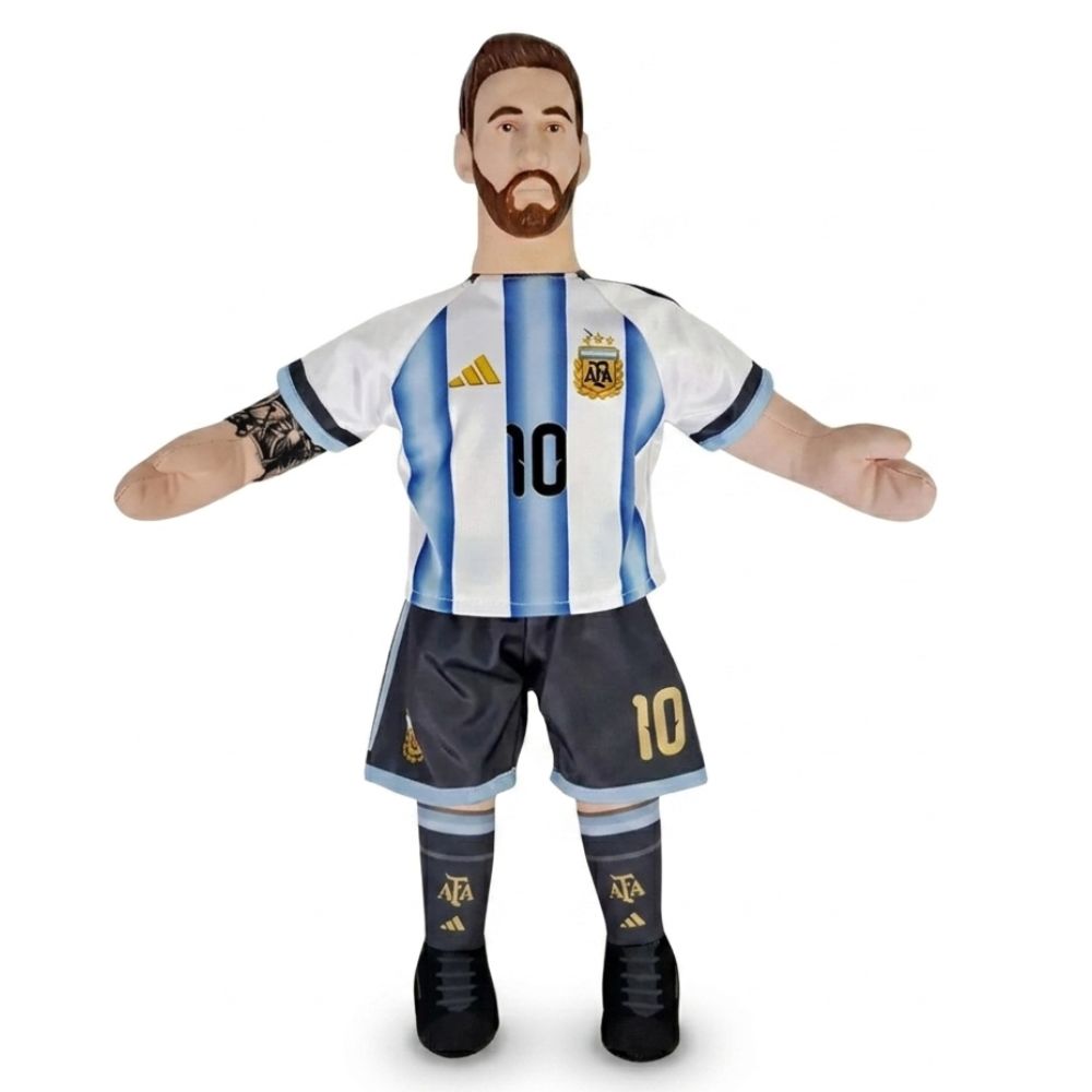 Muñeco Soft AFA Leo Messi 45cm New Toys Mundial 2026 Oficial