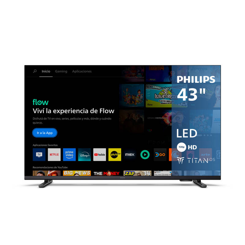Smart Led Tv Philips 43" Full Hd 1920 X 1080 43Pfd6910/77