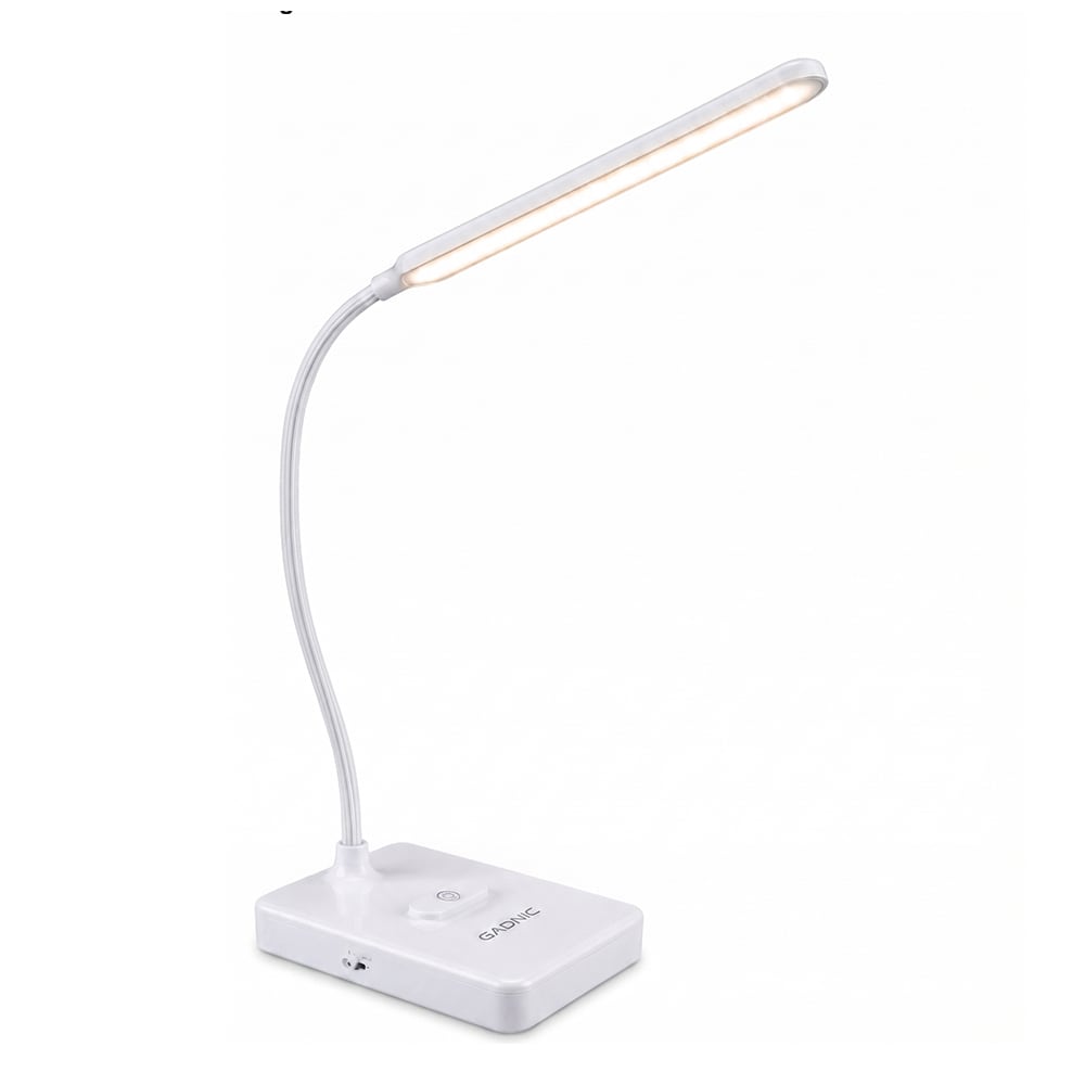 Lámpara De Escritorio LED Gadnic Recargable 3 modos tactil.