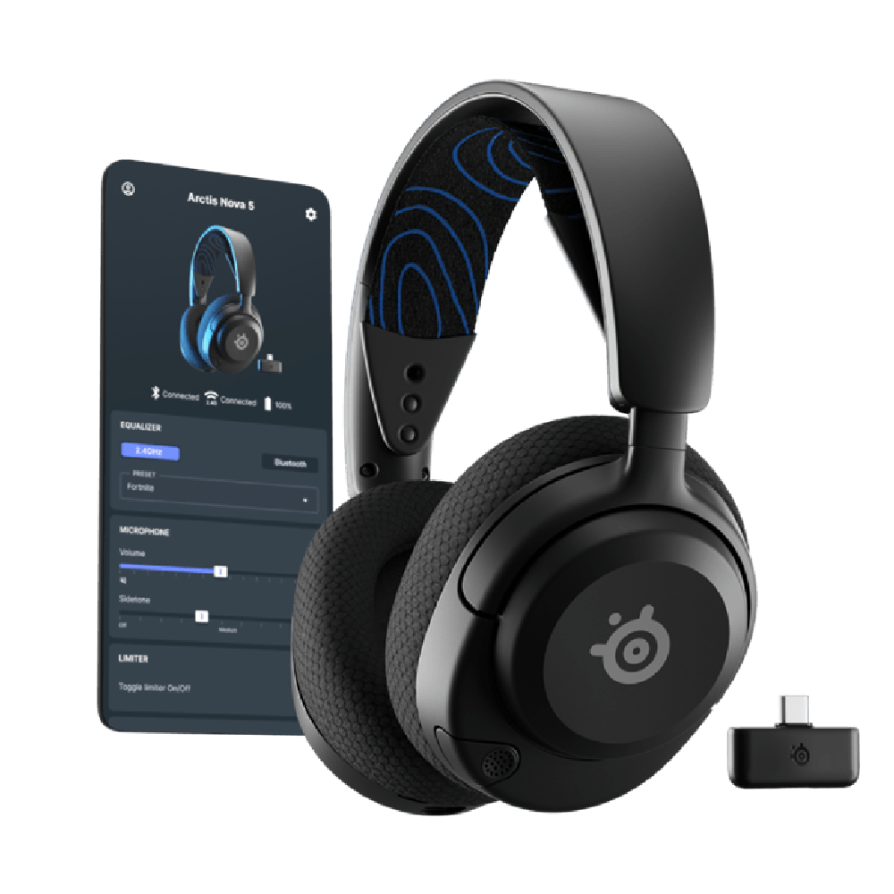 Auriculares InaláMbricos Steelseries Arctis Nova 5p - Negro