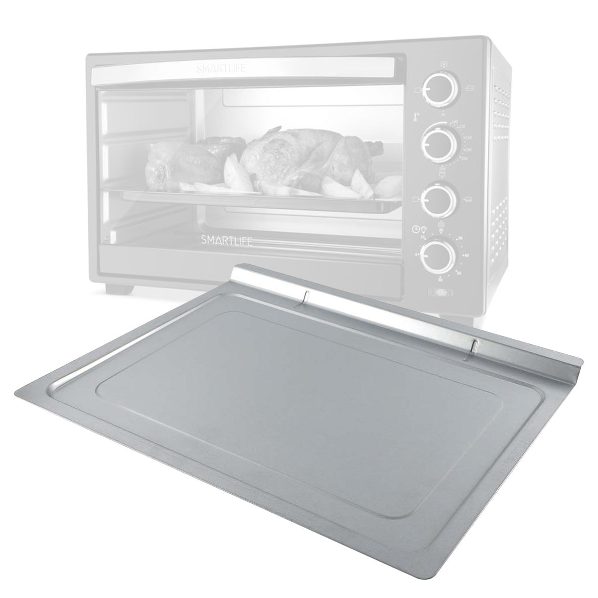Accesorio Bandeja Junta Miga Para Horno Smartlife Tor060pn