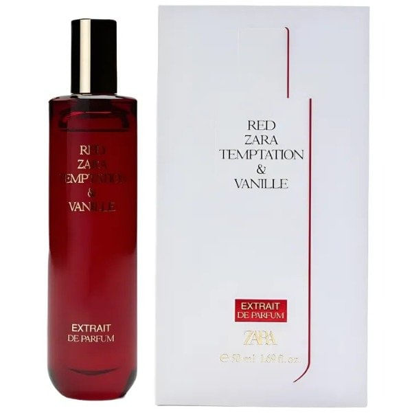 Perfume Red Temptation And Vanille 50ml Zara