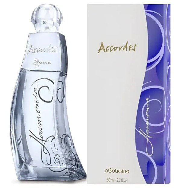 Perfume Accordes Harmonia 80ml O BoticáRio