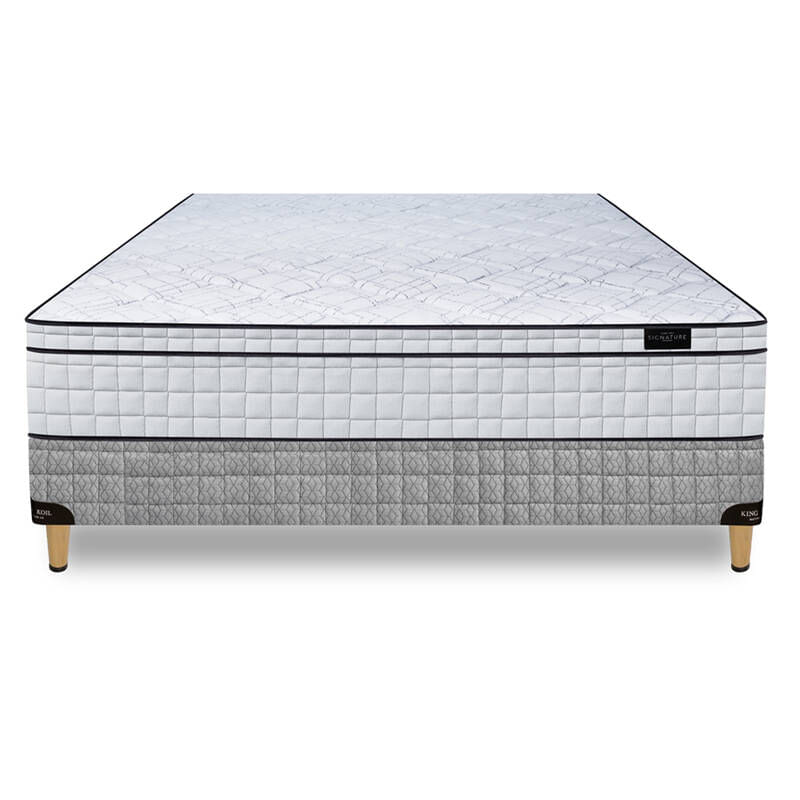 Colchon Bradford + Sommier Signature King Koil 140X190