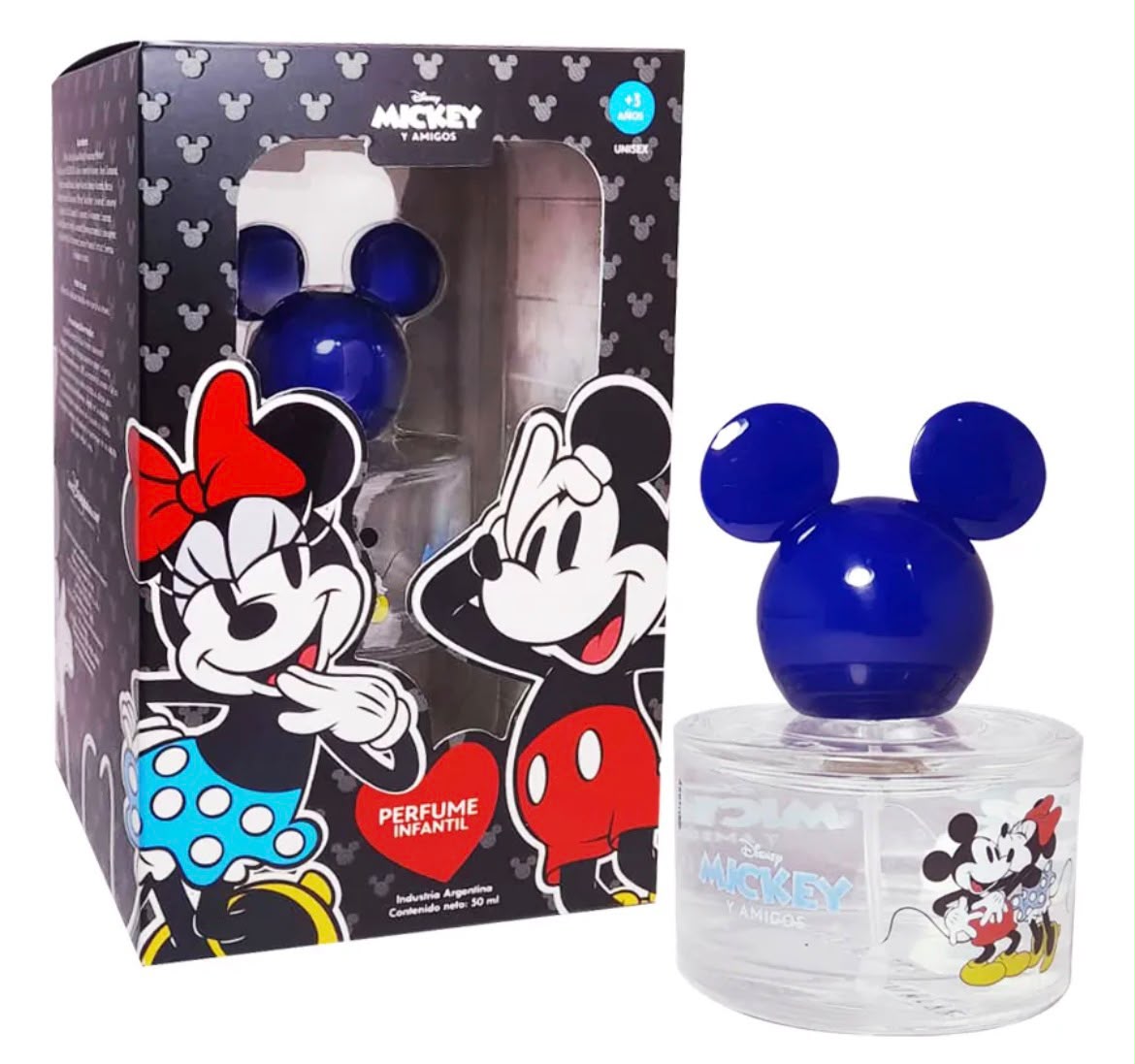 Perfume Mickey Y Minnie Orejitas 50 Ml