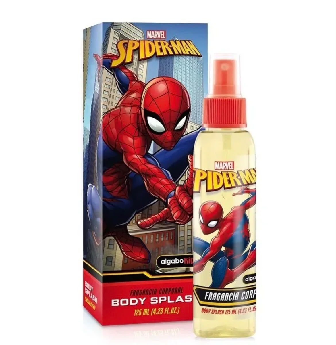 Body Splash Infantil Spiderman 125 ml