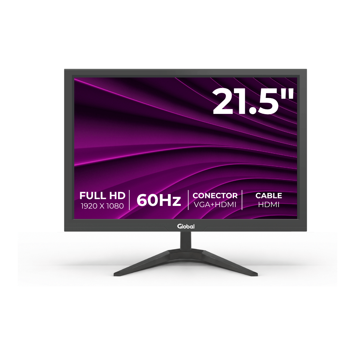 Monitor 22 Full Hd Resolucion 1920x1080 Notebook Laptop