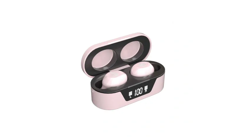 Auriculares Netmak Nm-Biza-P Bluetooth 5.0 Rosa