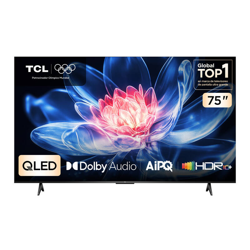 TCL Smart Qled Google Tv 75" Qled 4K 3840 X 2160 75T6c