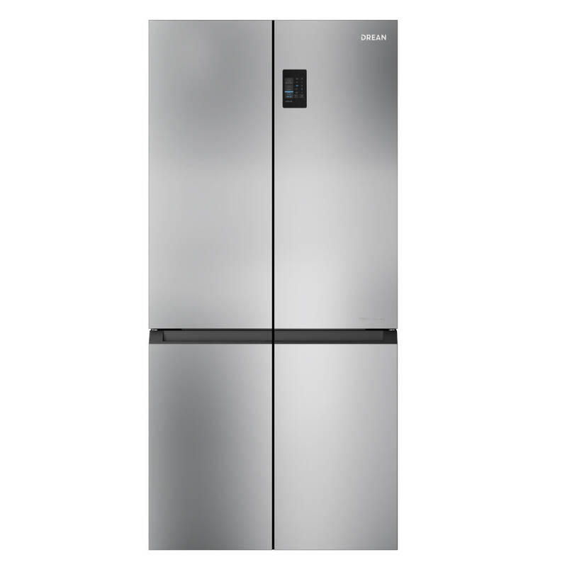 Heladera Multidoor Inverter Drean 411L Dtp469lkrss0 Gris Plata