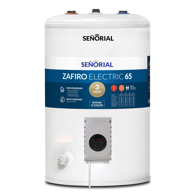Termotanque Electrico Seniorial Zafiro Teszp-65