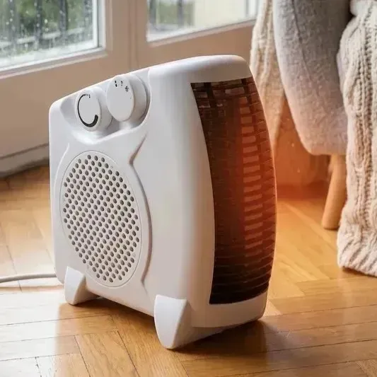 Caloventor Electrico 2000w Termostato Ajustable Calefactor Estufa Aire Caliente 2 Potencias Horizontal Vertical ProteccióN Sobrecalentamiento
