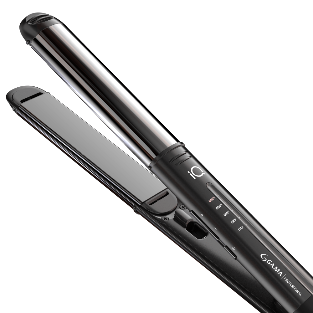 Planchita De Pelo Gama Professional Iq Led - Negro