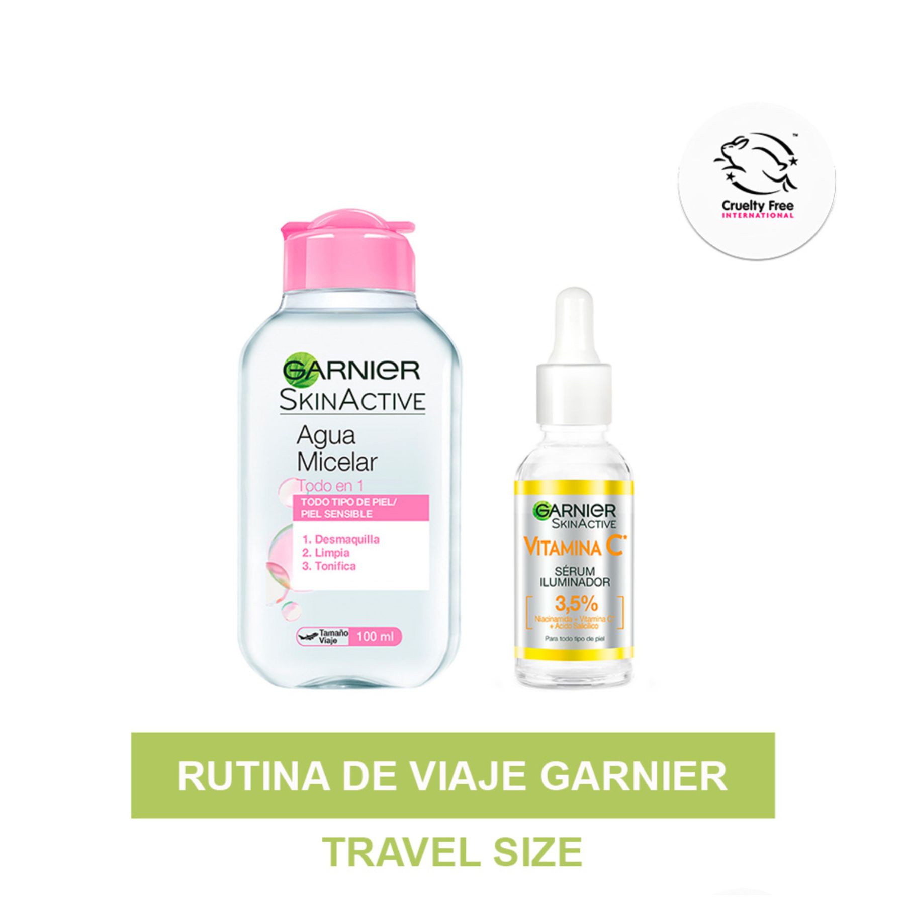 Agua Micelar 100ml + SéRum Vitamina C 30ml