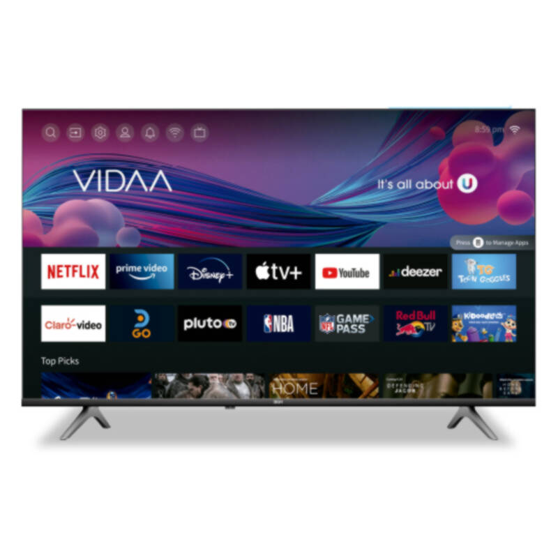Smart Led Vidaa Tv Bgh 43" Full Hd 1920 X 1080 B4325fh5