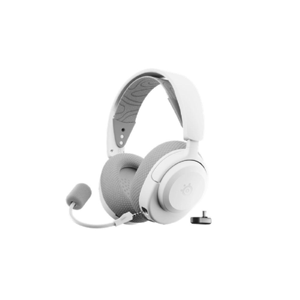 Auriculares Steelseries Arctis Nova 3p Wireless Para Playstation - Blanco