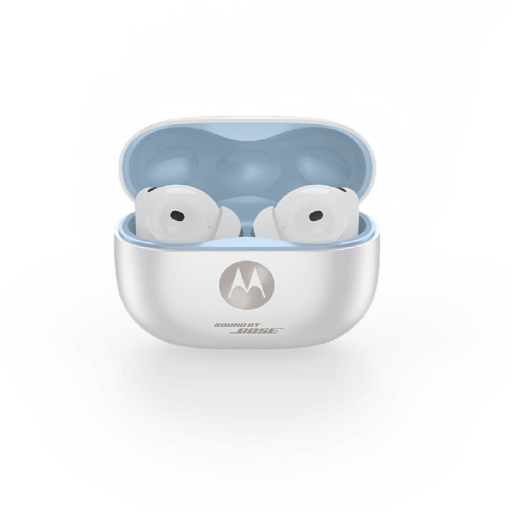 Auriculares Moto Buds 2 Plus - Pantone Cool White