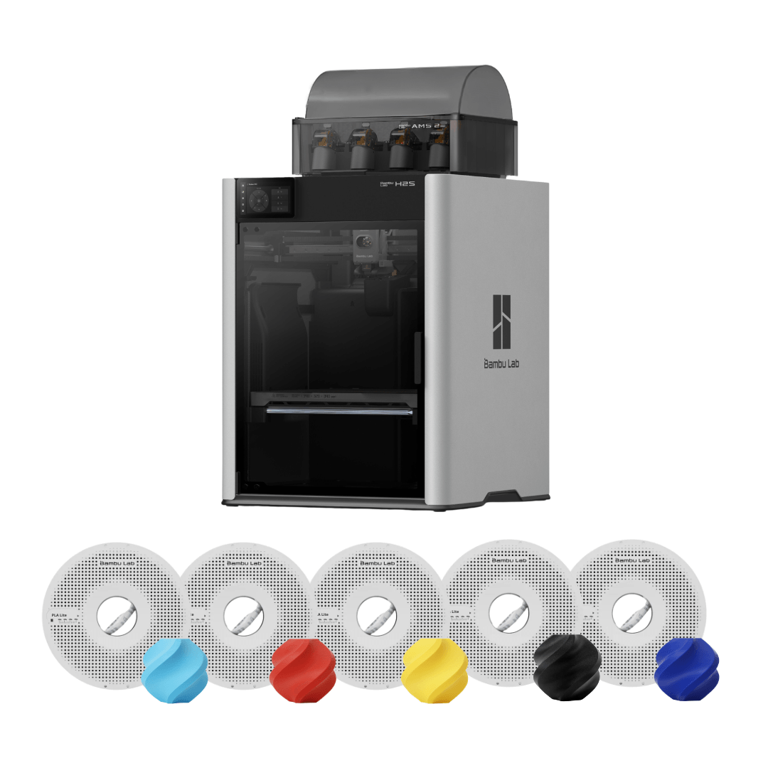 Impresora 3d Bambu Lab H2s Combo + Pack Filamentos 5kg