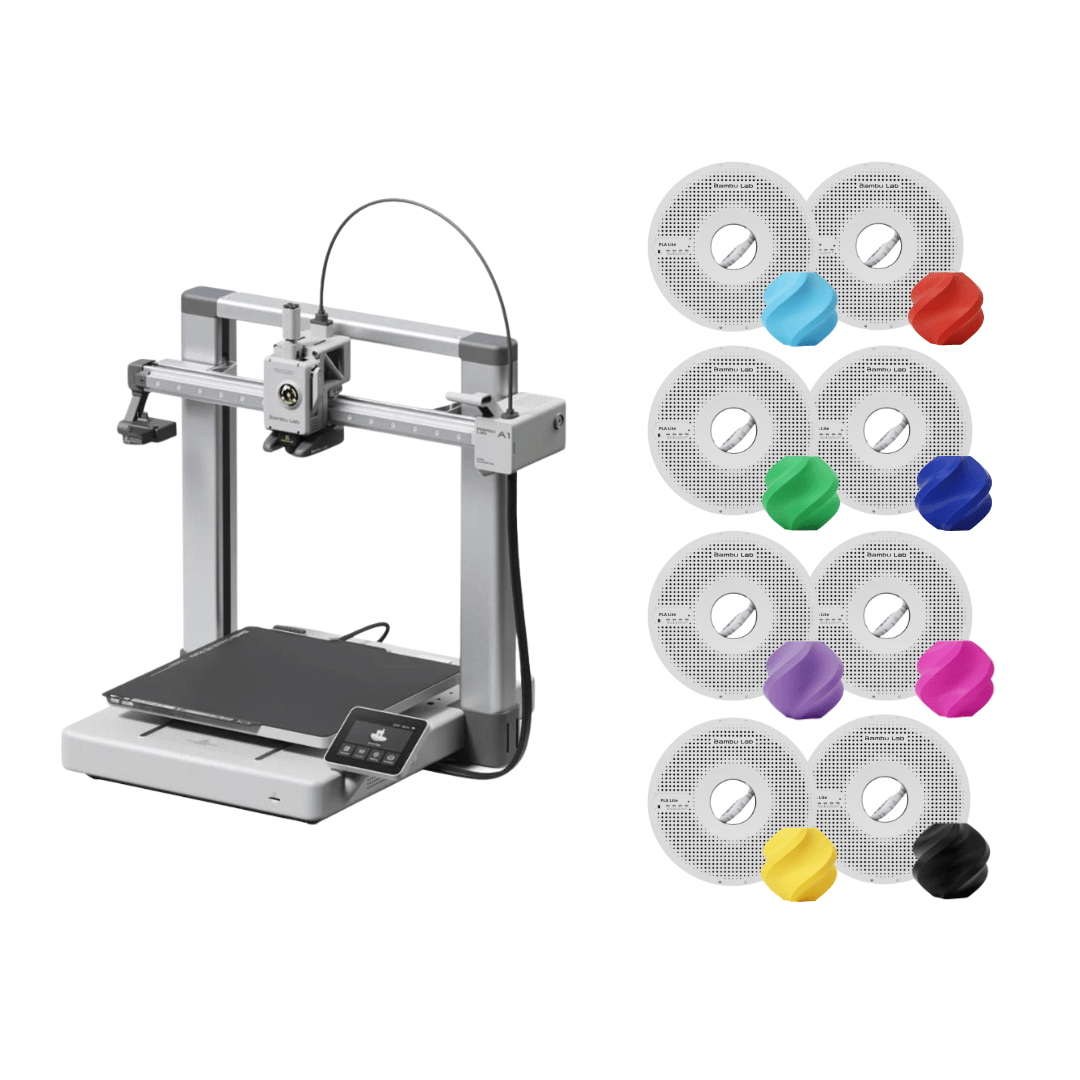 Impresora 3d Bambu Lab A1 + Pack Filamentos 8kg
