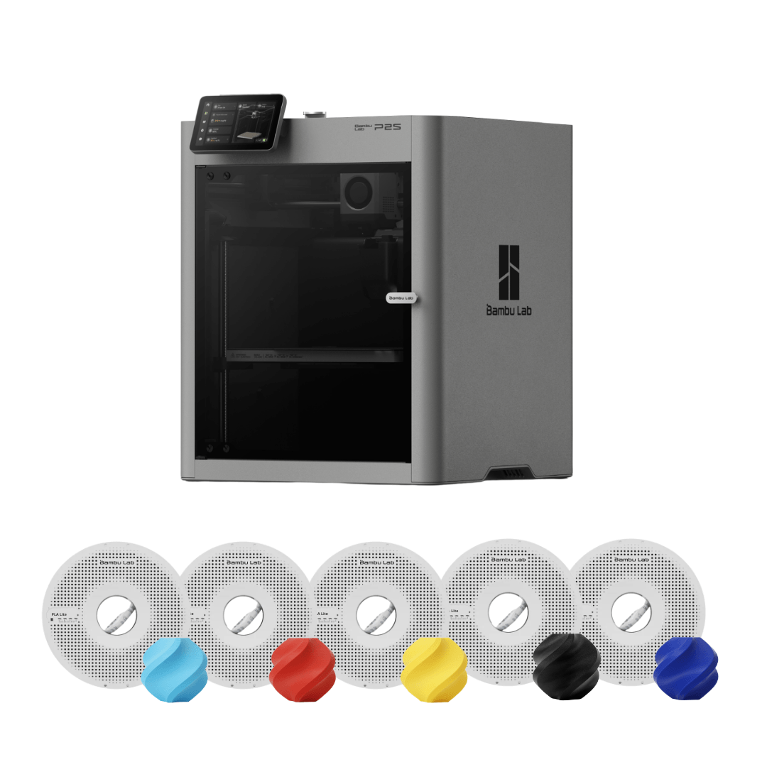 Impresora 3d Bambu Lab P2s + Pack Filamentos 5kg