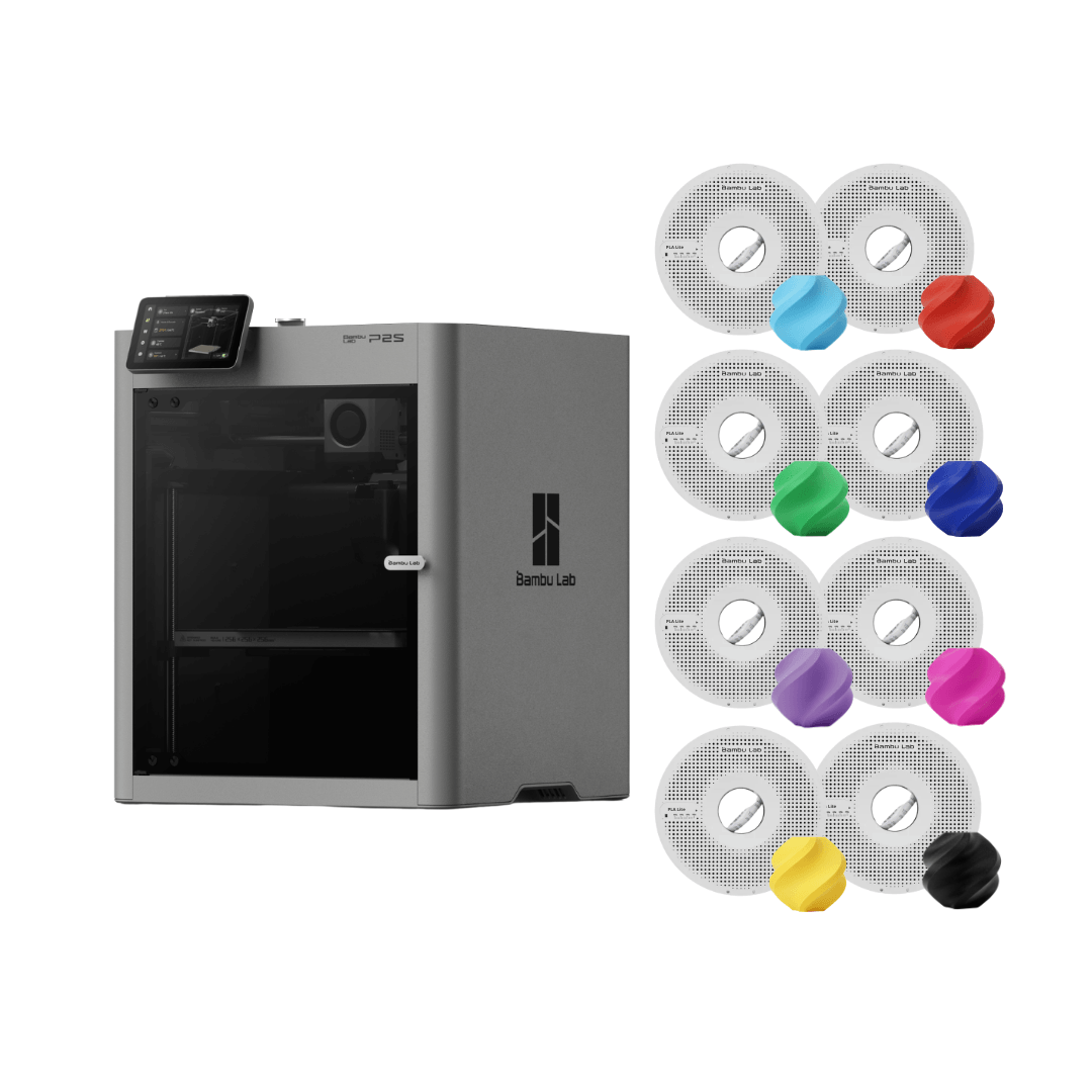 Impresora 3D Bambu Lab P2S + Pack Filamentos 8kg