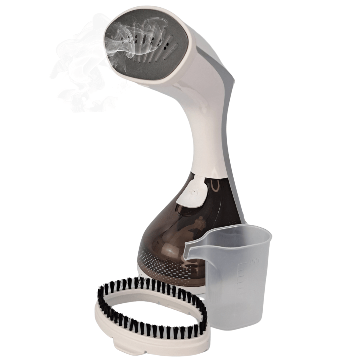 Plancha A Vapor Vertical 1500w 3 Niveles Kenta Digital Blanco