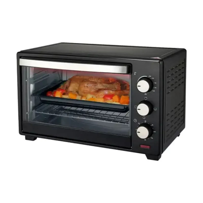 Horno Electrico Gadnic 16l 1280w Timer Acero Inox Hori0001