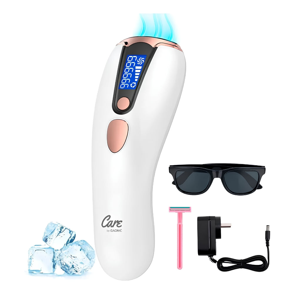 Depiladora Laser Care By Gadnic 999kr 36w Portatil Unisex 5 Niveles Depi0017