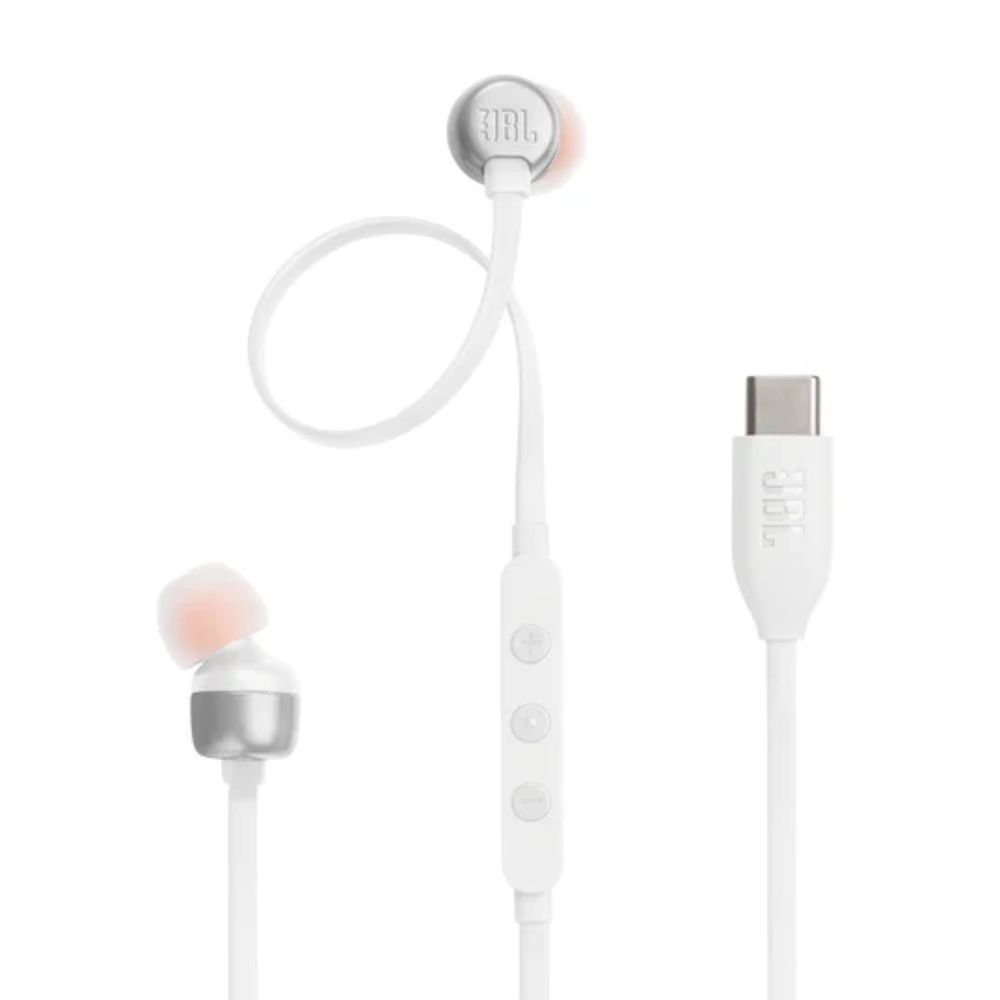 Auriculares Jbl Tune 310c Usb-C, Color Blanco Claro, No