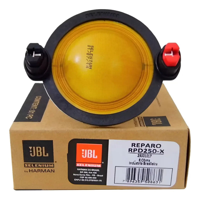 Reparo Repuesto Driver Membrana Jbl Selenium D250x Rpd250-X