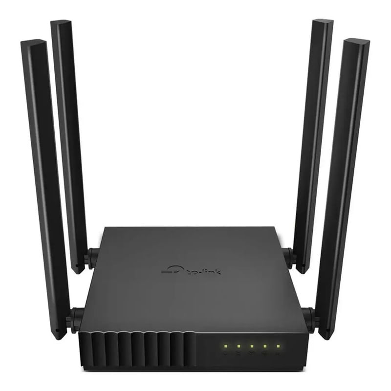Router Wifi Tp-Link Archerc50 Doble Banda Negro