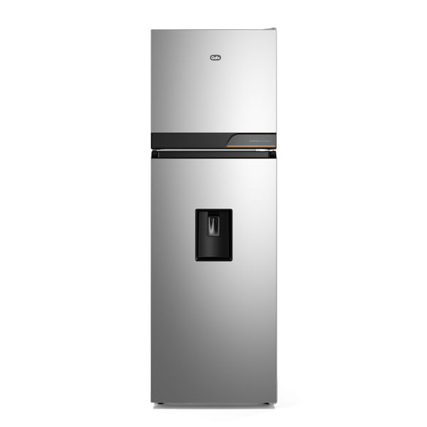 Heladera Gafa 257l No Frosttop Freezer Con Dispenser De Agua Plata Hgnw255p