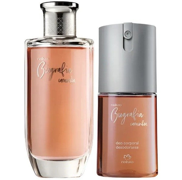 Perfume BiografíA Caminhos Femenino 100ml + Body Splash 100ml Natura