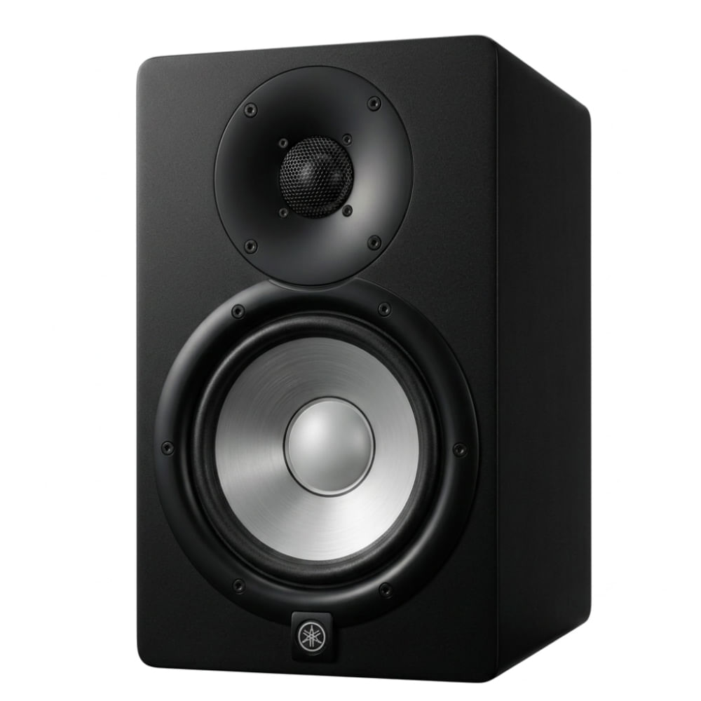 Monitor De Estudio Yamaha Hs7 95w 2 Vias Entradas Xlr - Trs Negro
