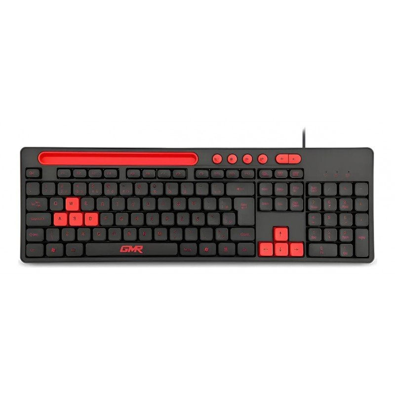 Teclado Multilaser Bt Membrana Gk-120 Soporte Celu/Tablet Multimedia Musica