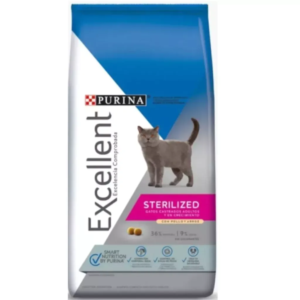 Alimento Balanceado Excellent Cat Sterilized 7.5Kg
