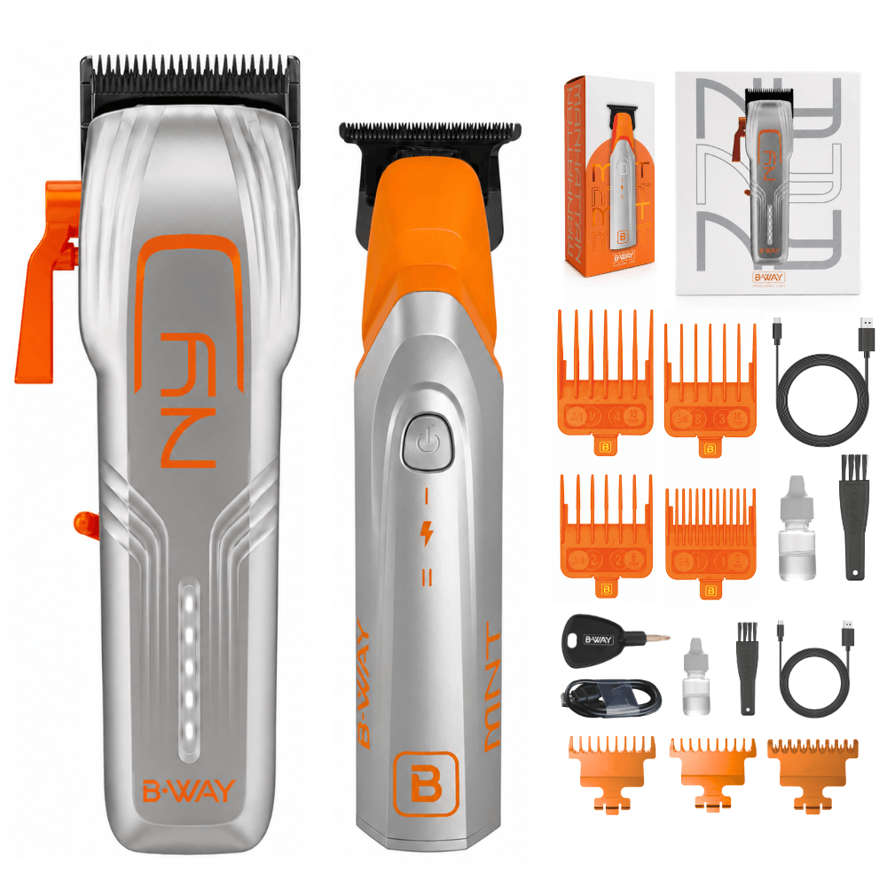 Kit Corta Pelo Maquina Y Patillera B-Way New York & Trimmer Manhattan