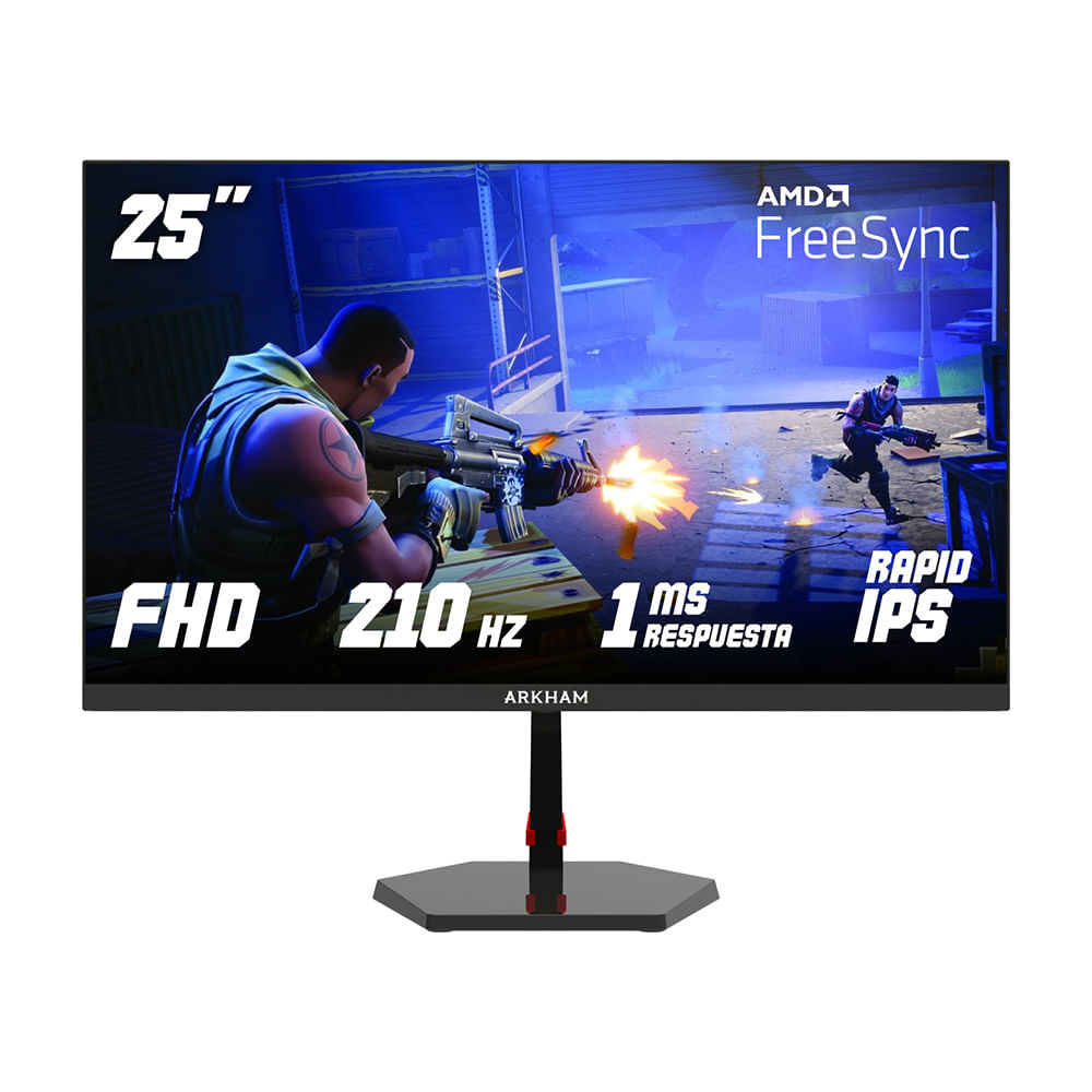Monitor Arkham 25 Gamer 210hz Ips Fhd 1ms Hdmi