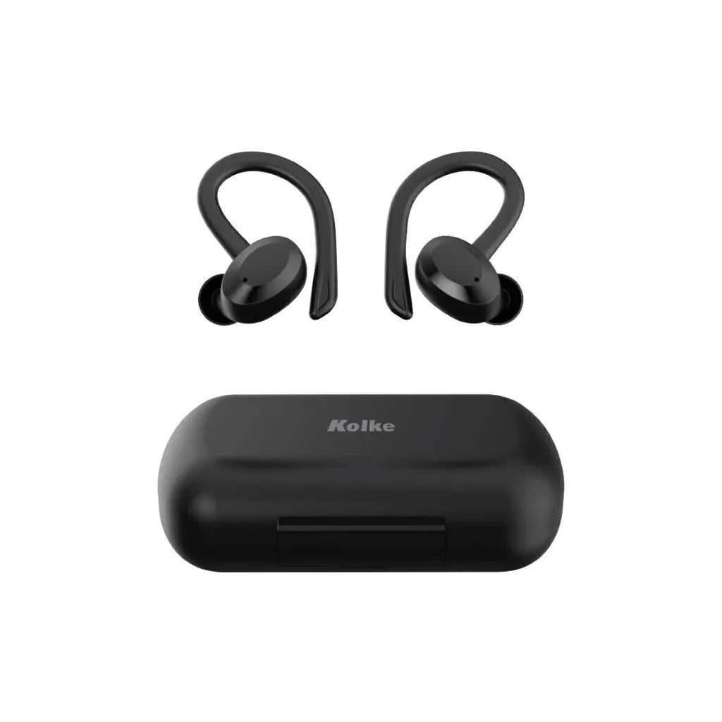 Auriculares Tws Kolke Kab-753 Bluetooth Deportivos Negro