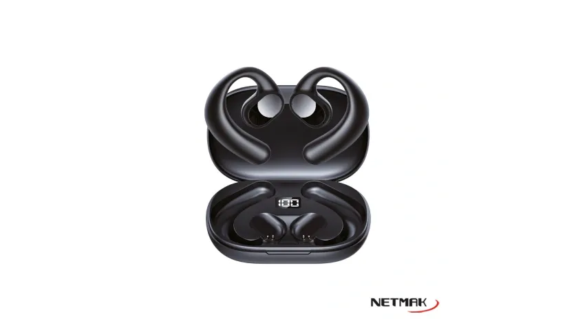 Auriculares InaláMbricos Ows Netmak Negro