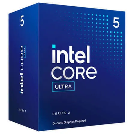 Procesador Intel Core Ultra 5 225f 4.9 Ghz 10 NúCleos Sin Video Negro