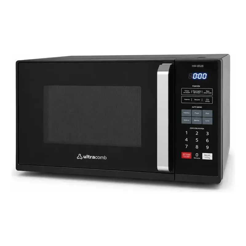 Microondas 28l Con Grill 900w Digital 10 Niveles De Potencia