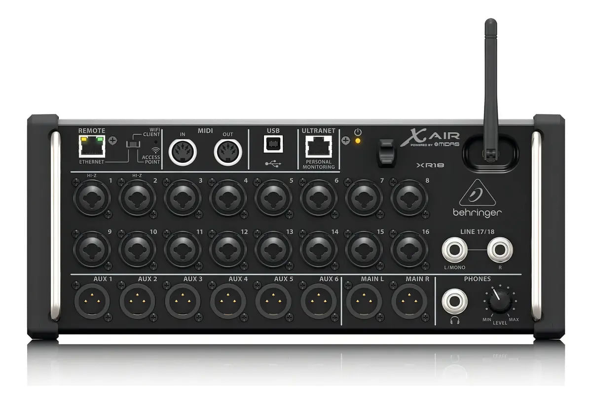 Behringer X Air Xr18 Consola Digital Wi-Fi 18 Canales