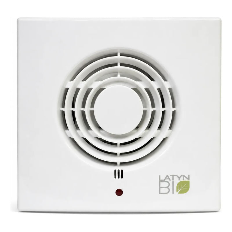Extractor De Aire Para Bano 4 Silencioso Anti Humedad Latyn Blanco