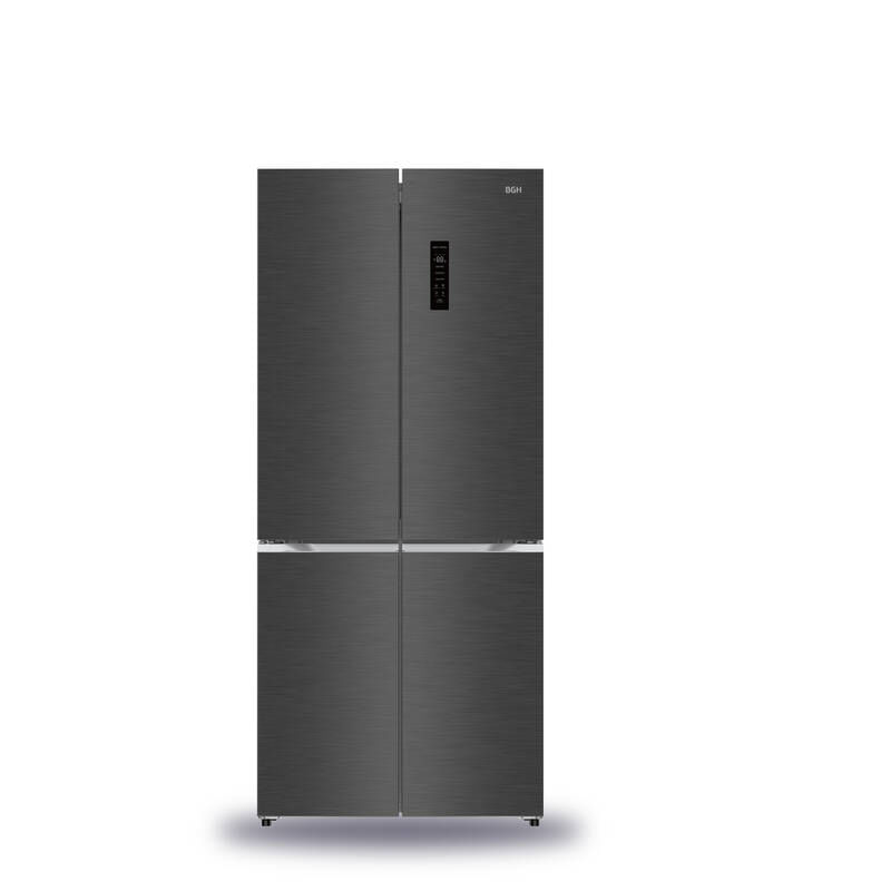 Heladera Multidoor Inverter Bgh 402L Brm400i2a Dark Inox