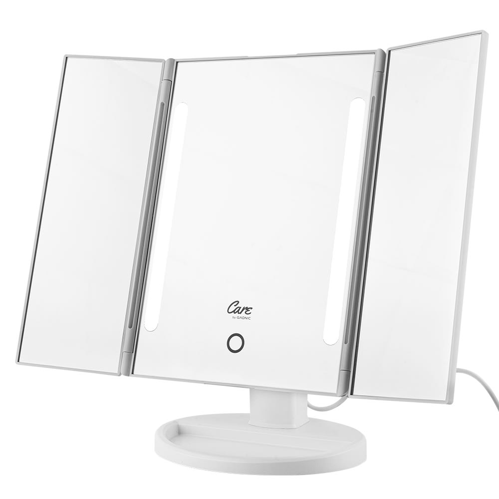 Espejo De Maquillaje LED Gadnic Táctil 3 Paneles Luz LED
