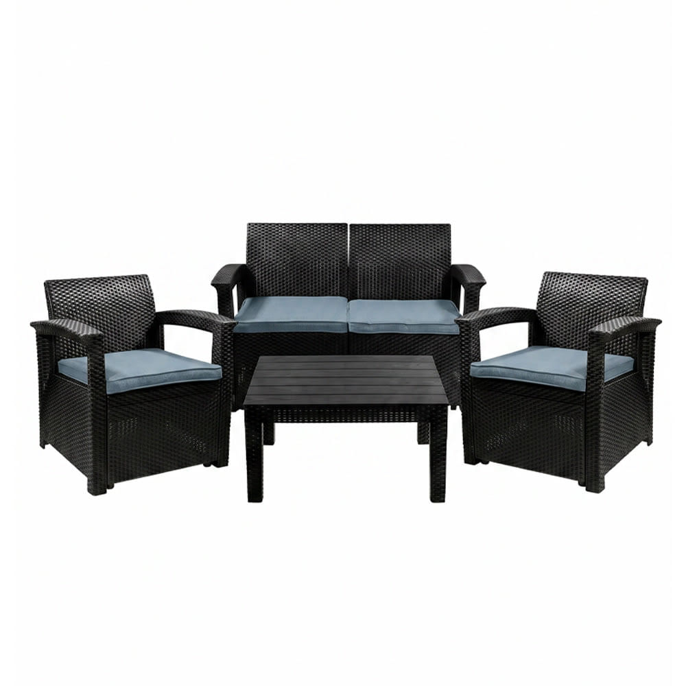 Juego De Living Jardin Exterior Gadnic Komfort 2 Cuerpos