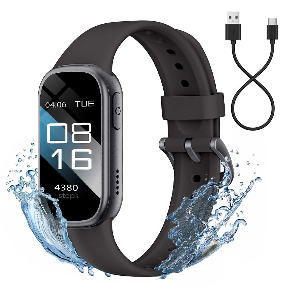 Smartwatch Gadnic B7 Negro Inteligente Bluetooth