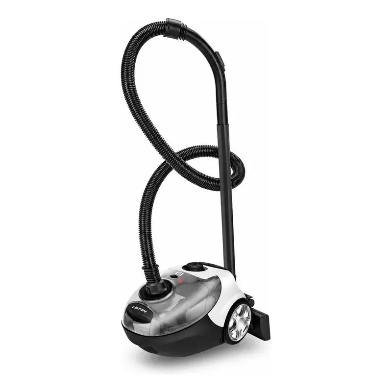Aspiradora Canister Con Bolsa 1400w Filtro Hepa 2l Lusqtoff Gris