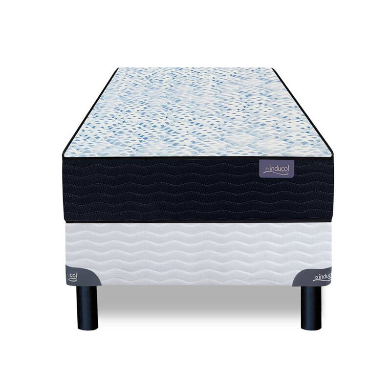 Conjunto Colchon + Sommier Inducol Linea 2000